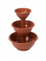 451 Горщик для квітів  Каскад для квітів (малий) 31-теракотовий #