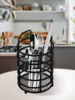 MR-1029-BLACK Підставка для столових приборів  Maestro