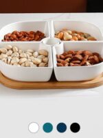 01126 Менажниці на підставці Colored 5пр/наб 30*25.5см  Stenson