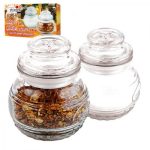 MS-0227 Банка для сипучих скло (2шт) 150мл STENSON