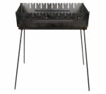 Мангал 2мм на 10 шампурів (57*27*15 см) - Зображення 2