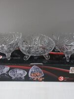 W105 Салатниці 3в1 хрусталь