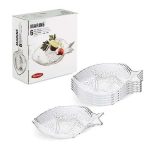 10257 Тарілка "Риба" 26х21см (6шт) Маріне