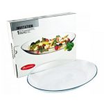 10336 Блюдо овальне 33см Інвітейшн