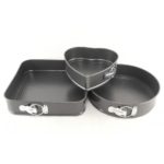 1280 А+ Форма для торта (3в1) серц.кругл.квадр.