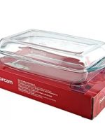 59009 Каструля прямокут.з криш 1,95л+1,38л Боркам