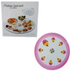 1370 Підставка під солодке оберт. (30см) з малюнком