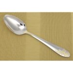 1431 А+ Ложка столова золотий листок  (3шт)