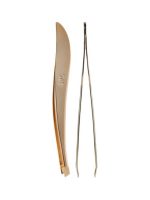 9057 Пінцет професійний скошений SPL #