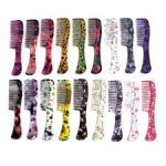 1514 Гребінець для волосся з квіточками SPL #