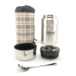 1772 А+ Термос  харчовий з ложкою 1л