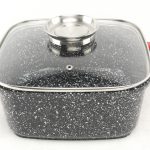 1473 А+ Каструля мрамор квадратна (5,1л)