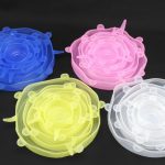 06 SL Набір силіконових кришок 6 шт круглі