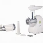 3112 МТ М'ясорубка 1900Вт (соковиж, на томати, насад. для ковбас,2 перферовані диски) Monte