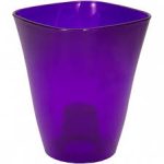 378 Горщик Флора 16 зелений прозорий