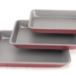 0039 А+ Дечка (3шт) квадратні, тефлон(28х19,5х4;31,5х21,5х4;34х24х4)