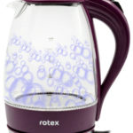 RКТ 81-G Чайник диск 1,7л скло 2200Вт Rotex