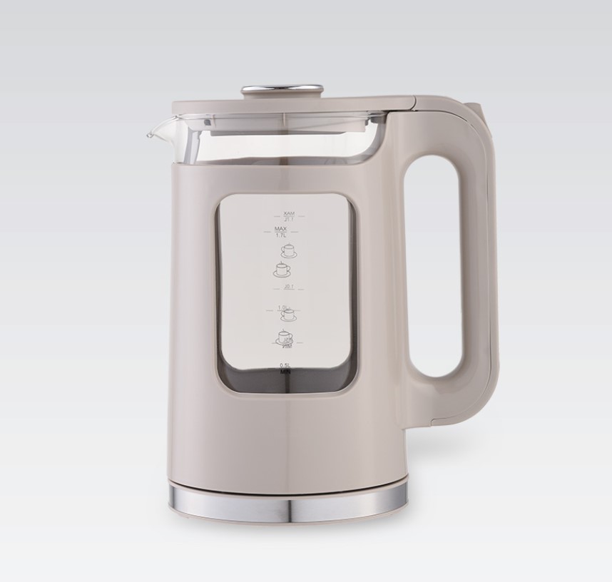 ч6 MR-065 Beige Ел.чайник 1,7л 2200ВТ Maestro - Зображення 1