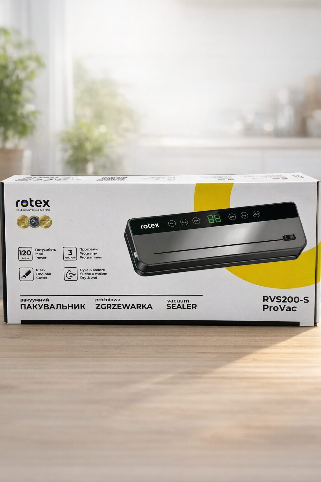 ChatGPT Image 22 січ. 2026 р., 15_04_21 RVC 200-S Вакууматор 110Вт ProVac - Зображення 1