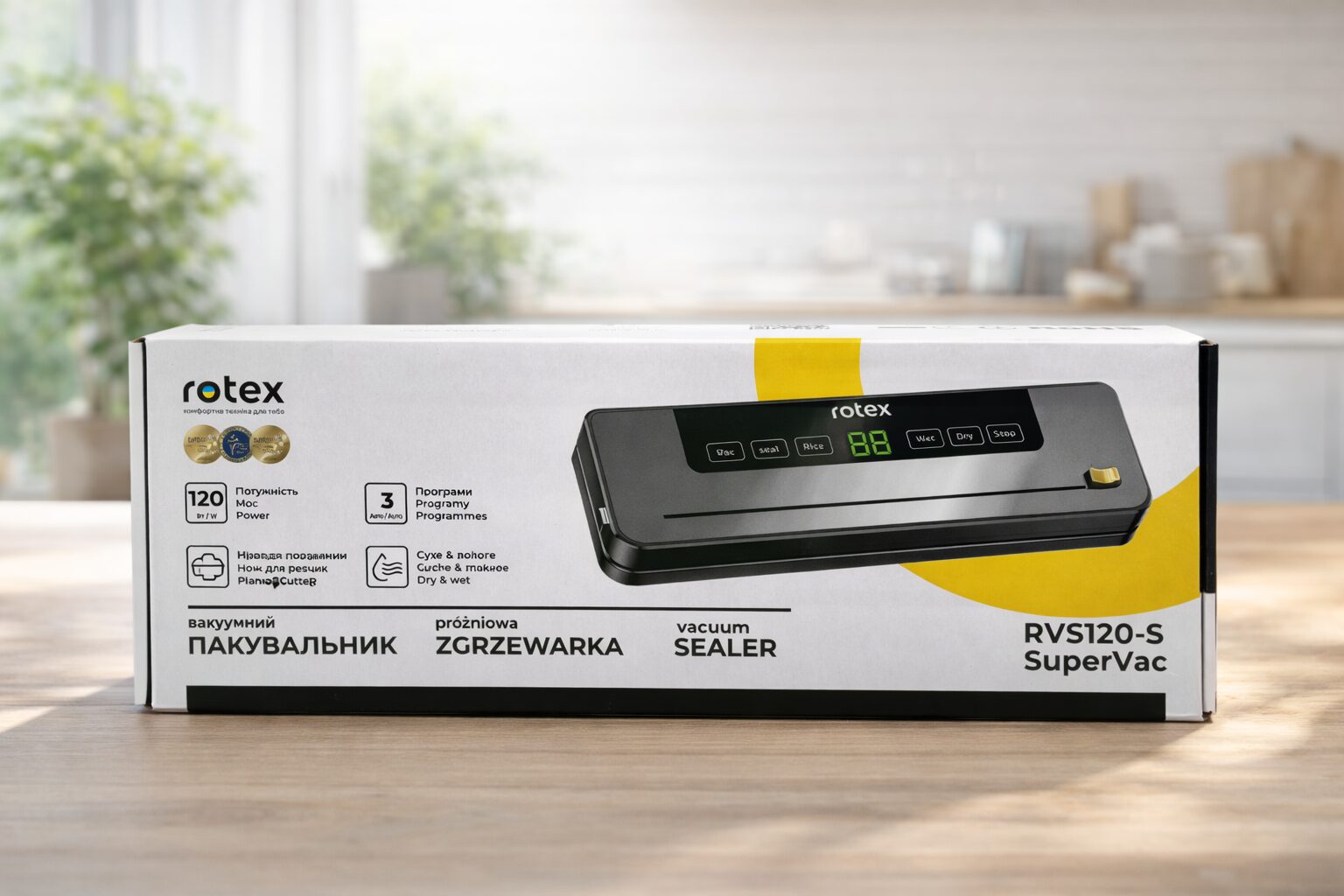 ChatGPT Image 22 січ. 2026 р., 15_10_23 RVC 120-S Вакууматор 110Вт SuperVac - Зображення 1