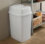 09712 Відро для сміття Easy з/кр 10л сіре