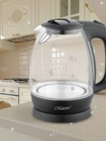 MR-063 Чорний Ел.чайник скло 1.7л 2000ВТ Maestro