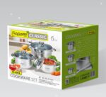 MR-2220-6L Набір каструль 6пр (1,5л;3л;5л) Maestro - Зображення 2