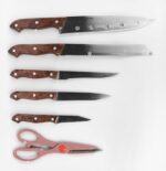 MR-1404 Набір ножів Rainbow Maestro(7пр.кол.руч.) - Зображення 3