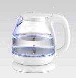 MR-055 White Ел.чайник скло 1л 1100ВТ Maestro