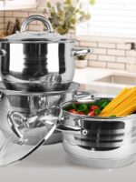 MR-3513-6М Набір посуду 6 предм. (2,1л;2,9л;3,9л) Maestro