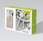 MR-1512G-24 Фраже 24 пр. (ложки+вилки золото) - Зображення 2