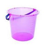 1006 Відро 10л мірне п/п прозоре Полімерагро