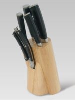 MR-1424  Набір ножів (7пр.пласт.руч.)