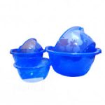 1066 Миска "Незабудка" 15л прозора Полімерагро