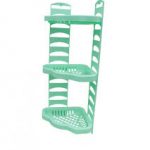 3003 Полиця кутова у ванну 3-х ярусна Полімерагро #