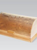 MR-1674S Хлібниця (скло на дерев. основі) Мaestro