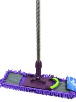 1090 Швабра лапша мет.основа хром ручка 42х13см, 80-125см Польща