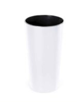 546 Горщик Лілія 300мм з вкладом 05-білий