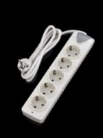 1263 Переноска 2м на 5 розеток