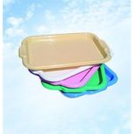 78455 Піднос пластмасовий квадратний 380*280 Консенсус малий