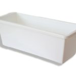 Балконний ящик для квітів 40см.білий