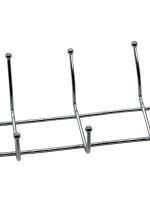 Вішалка хромована 5 крючків