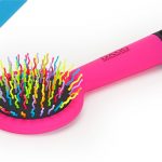 8815 MI Масажка велика кольорові зубці з дзеркалом DAGG #