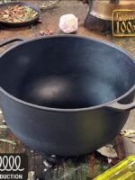 Т404 Каструля чавунна лита 6л "S&T"