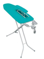 22858P Дошка для прасування широка з рукавом Європа з розеткою та металевою полицею для білизни