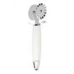 78320 Ніж 2в1 (тісто+піцца) біла ручка