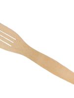 Лопатка деревяна кухонна з діркою 28см 25шт/уп