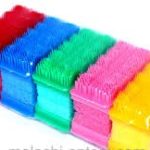 33750 Пемза кольорова зі щіткою(пластм.)