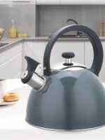 MR-1302-Grey Чайник свисток 2.5л Maestro