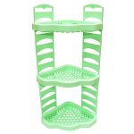 Полиця в ванну кутова Росса салатова ЕФ-Пласт